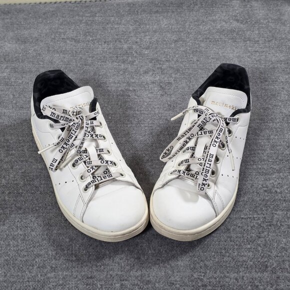 Adidas x Marimekko Stan Smith Shoes Mens US 4.5 UK 4 Off White Primegreen GX8848 - Picture 1 of 16